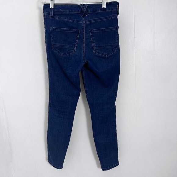 PrAna Oday Indigo Jeans Size 2/26 Short Rare Style Not Made Anymore - Picture 6 of 12